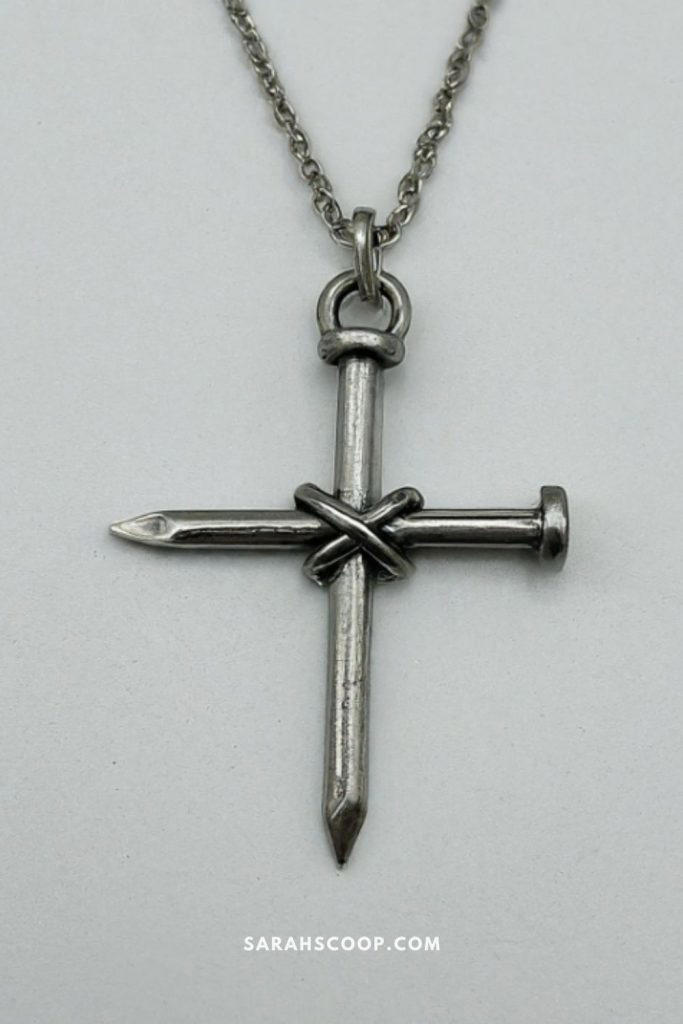 Men's Nail Cross Pendant Necklace Meaning