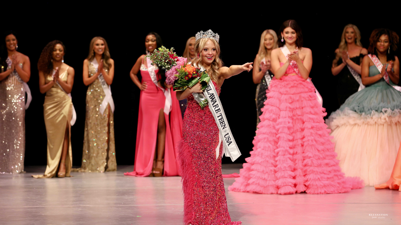 contestant makes history as first miss delaware teen usa with down syndrome