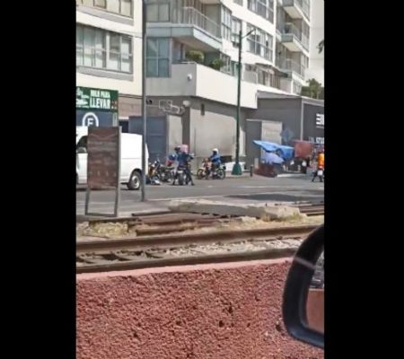 balacera por intento de robo cerca de plaza carso dejó saldo de un guardia herido (video)