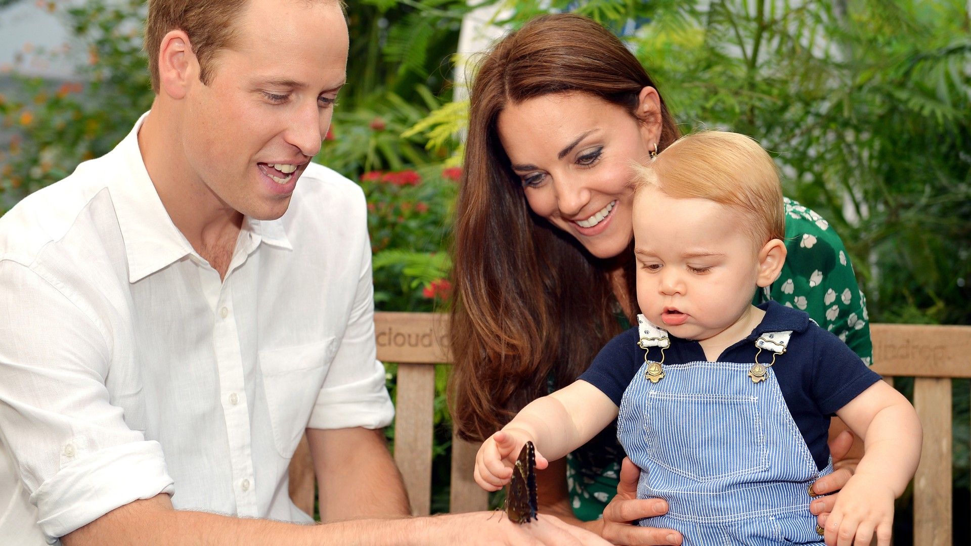 <p>                     Oh, the cuteness.                   </p>                                      <p>                     Prince William and Kate Middleton were still relatively new to the world of parenting in early 2014 when they got to take their son, Prince George, to the Natural History Museum in London.                   </p>                                      <p>                     Part of that special moment as new parents meant getting to see their child discover something new all the time, like George's introductions to butterflies.                   </p>