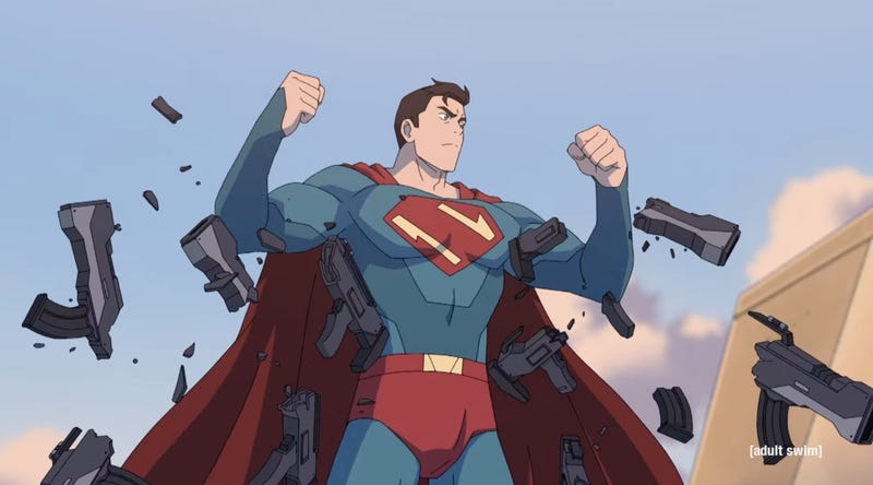 lex luthor y supergirl hacen su entrada en mis aventuras con superman, temporada 2