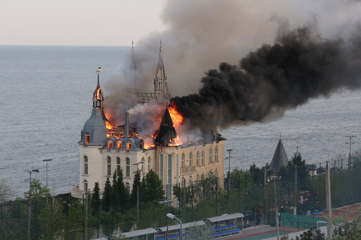 ukraine-russia war: five killed in russian strike on ‘harry potter castle’ in odesa