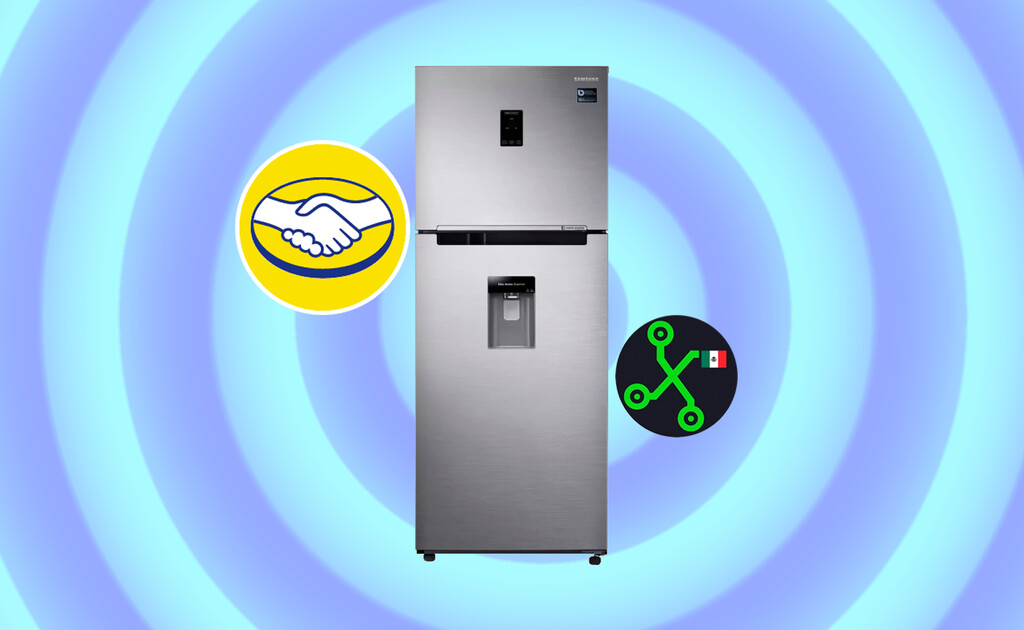 amazon, android, es una locura que este refrigerador samsung cueste tan solo 6,510 pesos: con dispensador de agua y capacidad de 383 litros