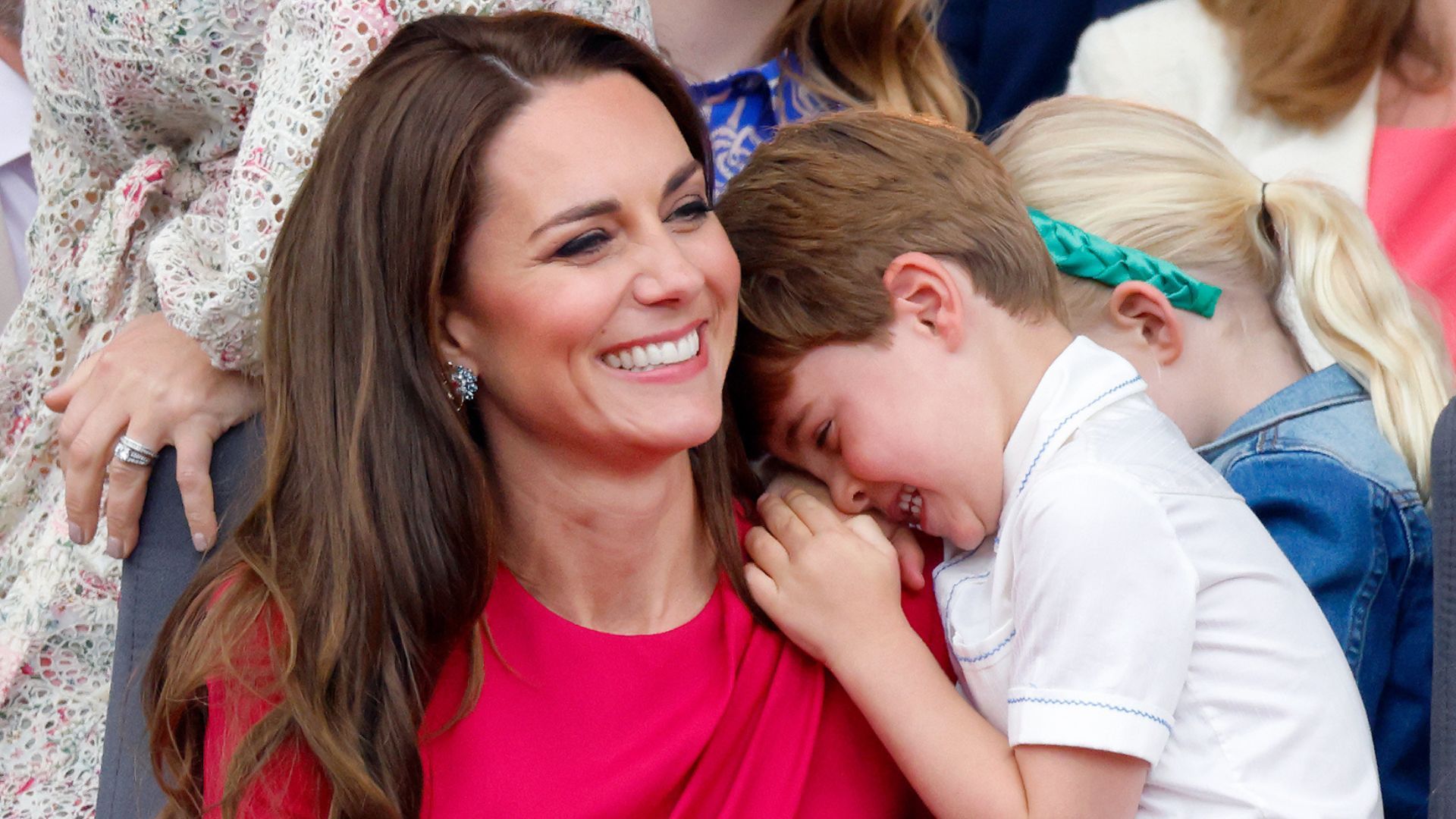 <p>                     Prince Louis regularly steals the show when he makes an appearance with his family, (who could forget the faces he pulled at the Platinum Jubilee Pageant in 2022?!)                   </p>                                      <p>                     The excited Prince could barely sit still for most of the event, and it included some seriously adorable moments between Kate Middleton and her youngest child, with cuddles and kisses melting the heart of the nation.                   </p>