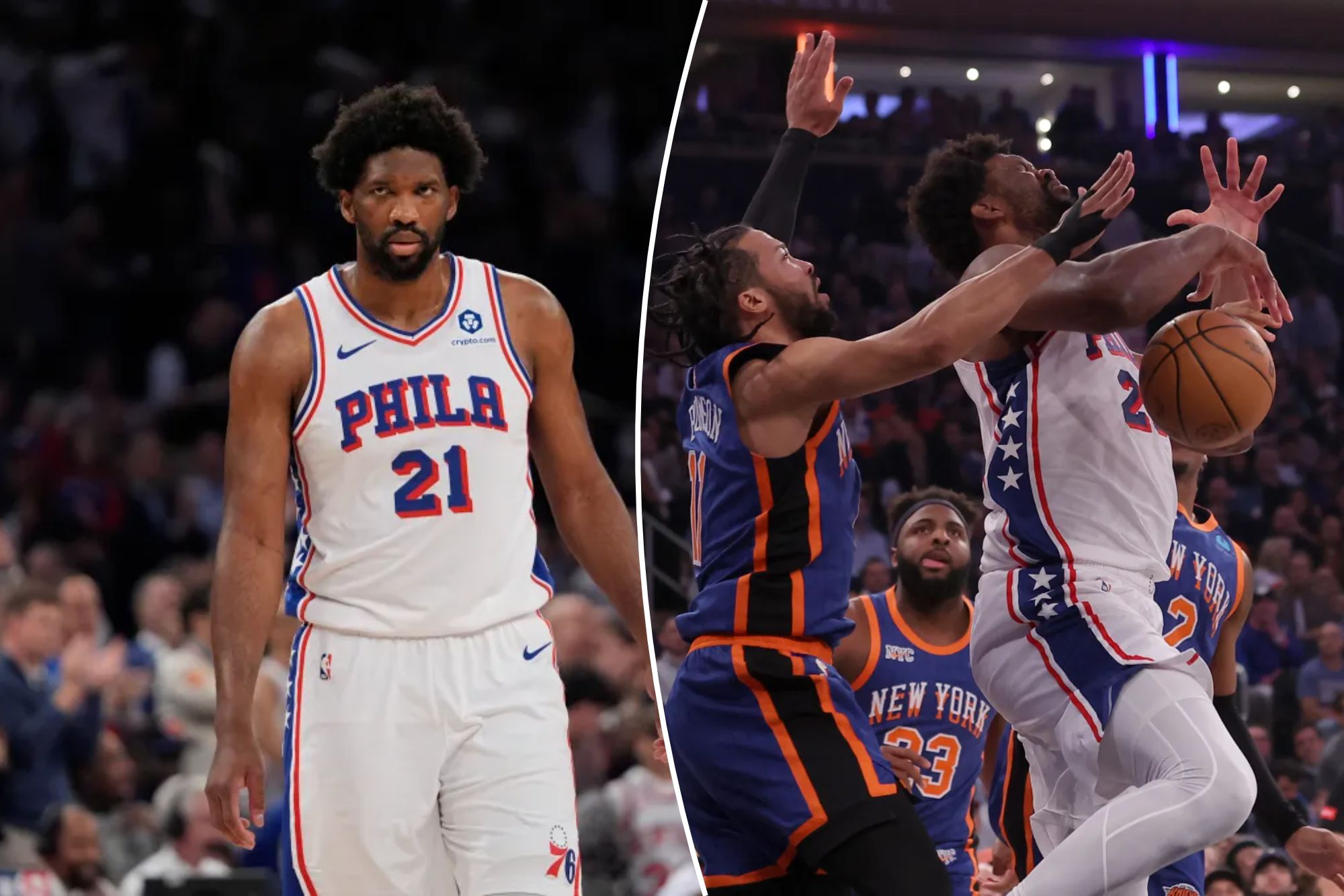 Joel Embiid Gets Mercilessly Booed By Knicks Fans During Game 5