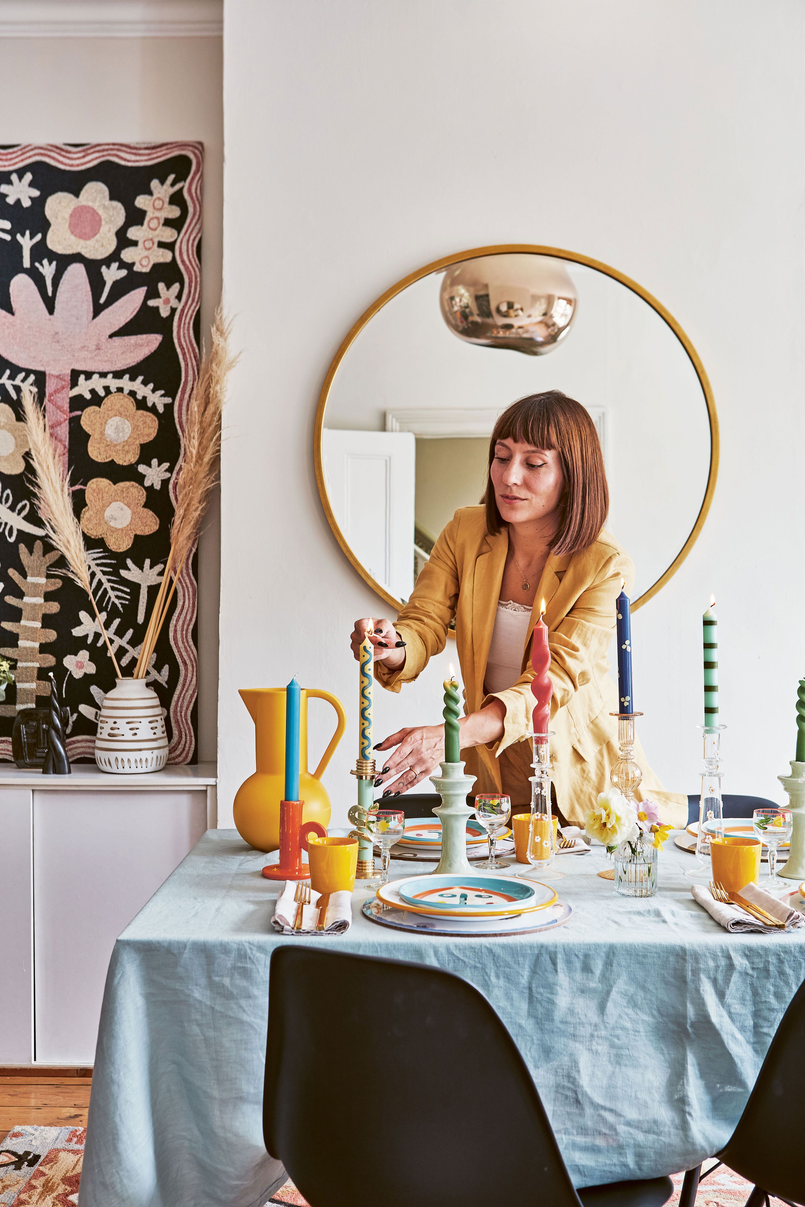 katherine ormerod: 'people tell me i’m mad to decorate a rental home — but it's worth the effort'