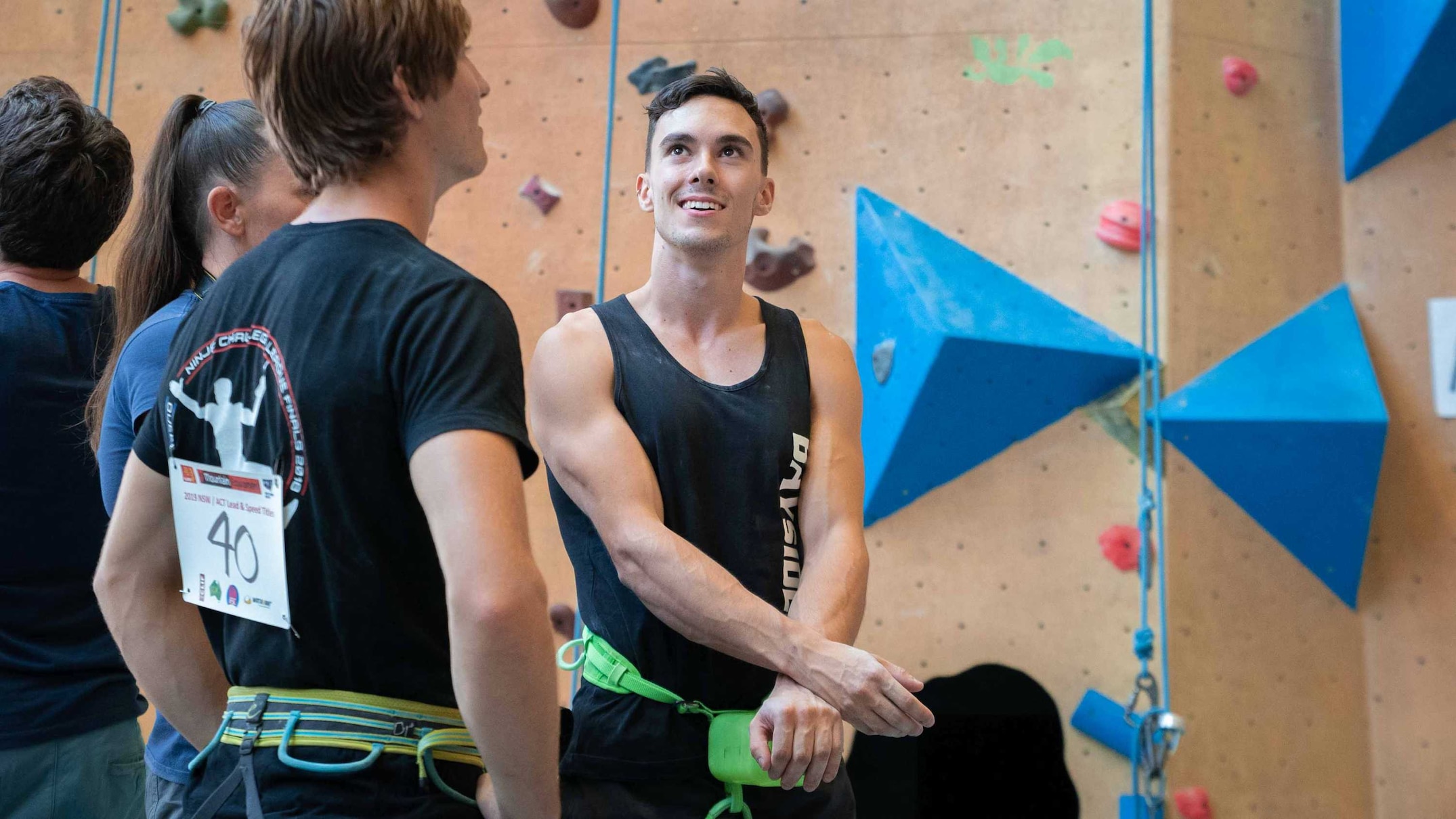 pay day with campbell harrison: even as a champion sport climber heading to the olympics, 'there's not a lot of wiggle room'