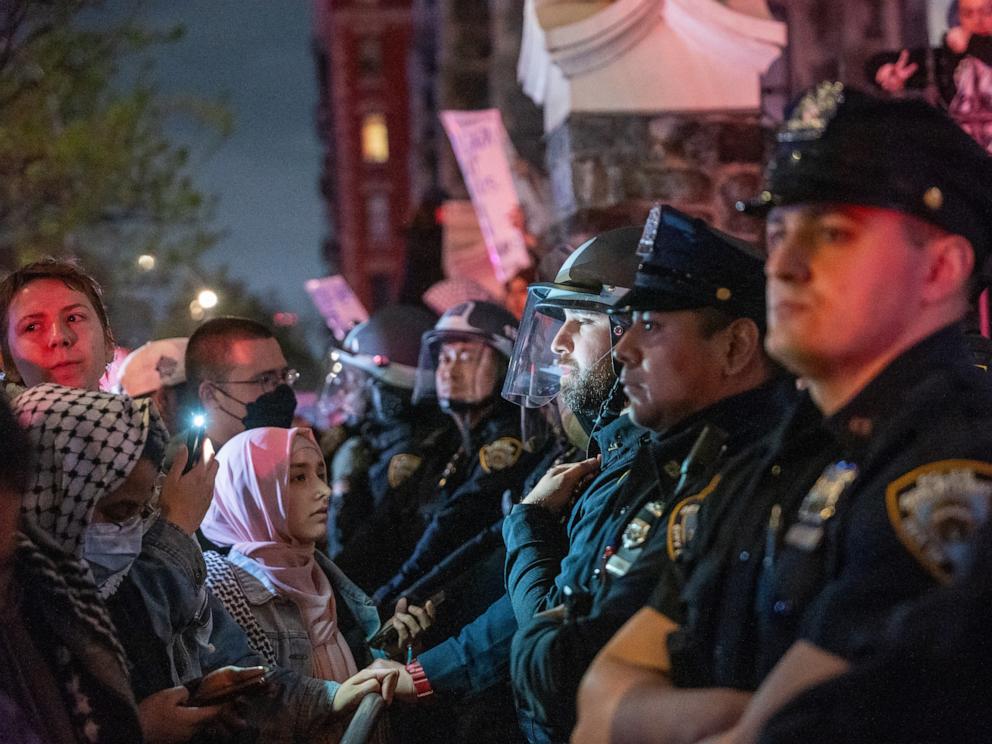 college protests updates: nypd says hamilton hall, encampment cleared at columbia