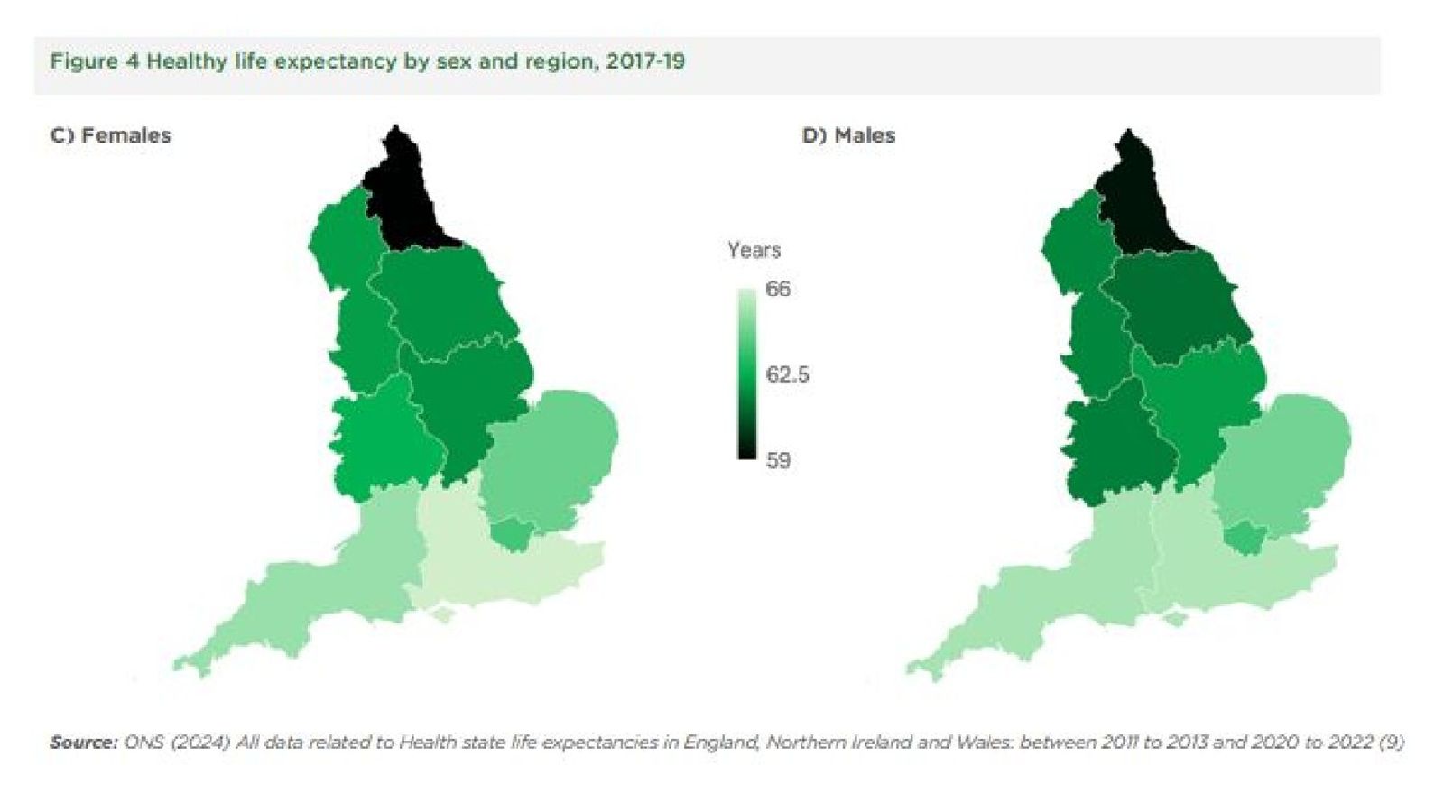 'a poor, sick country': list of 17 english areas where life expectancy inequality is rising