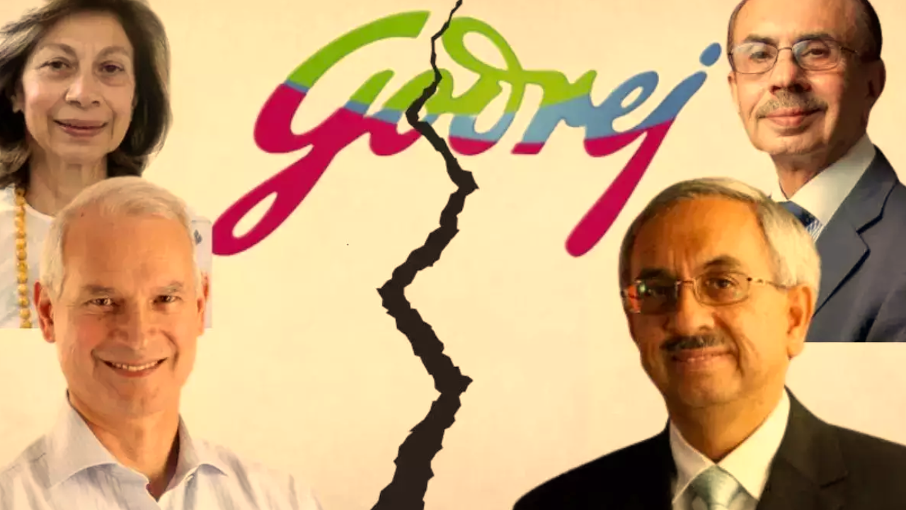 godrej group splits between 2 branches of founding family | who got what?