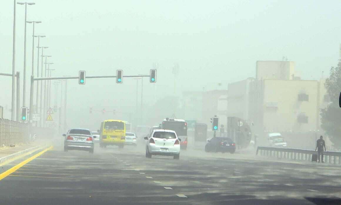 uae weather: dust storm warning issued for some areas