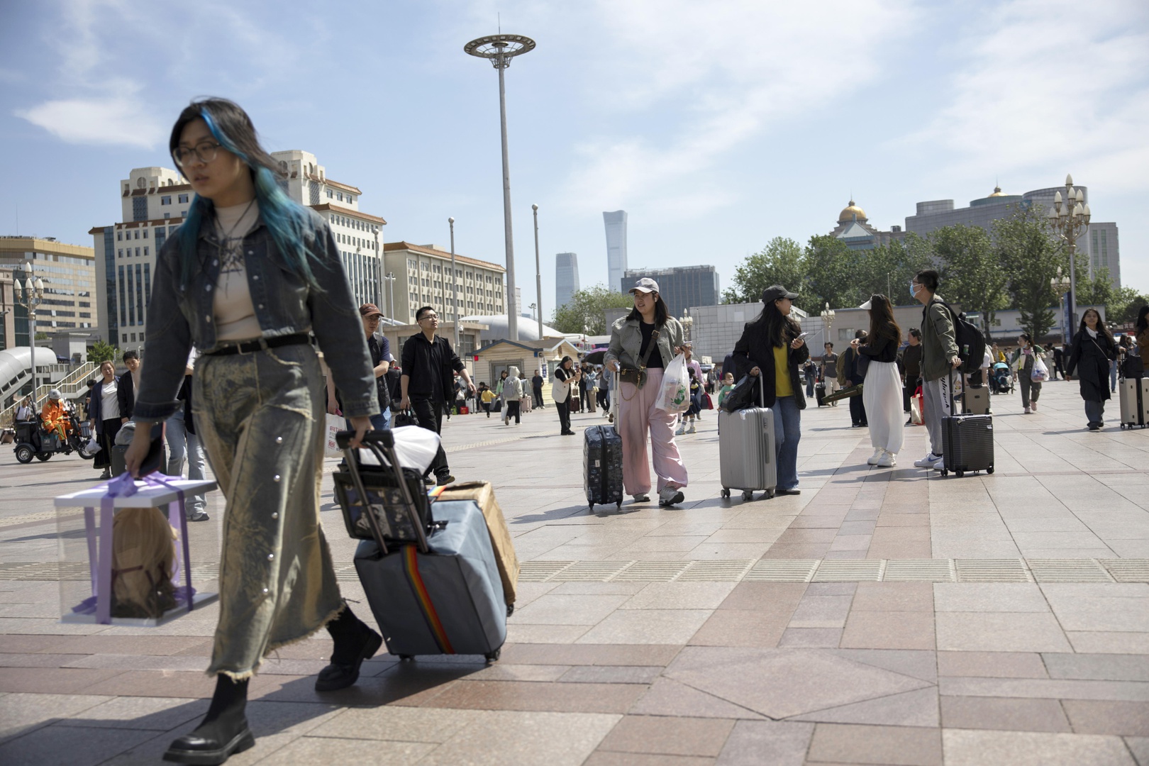 china espera 270 millones de viajes diarios durante las vacaciones del día del trabajo