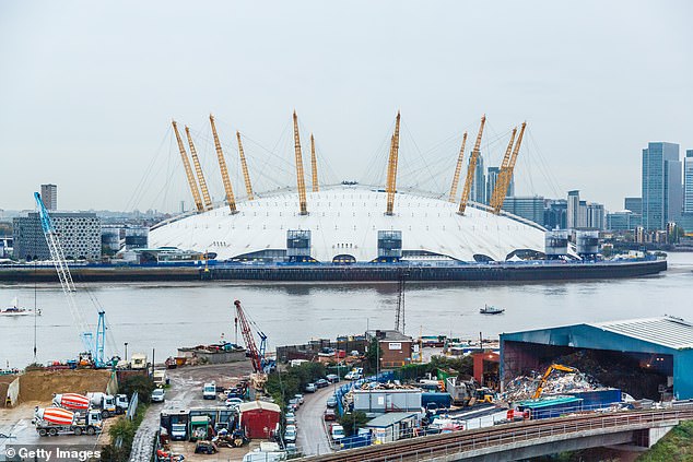 people are only just realising what used to be inside the o2 arena
