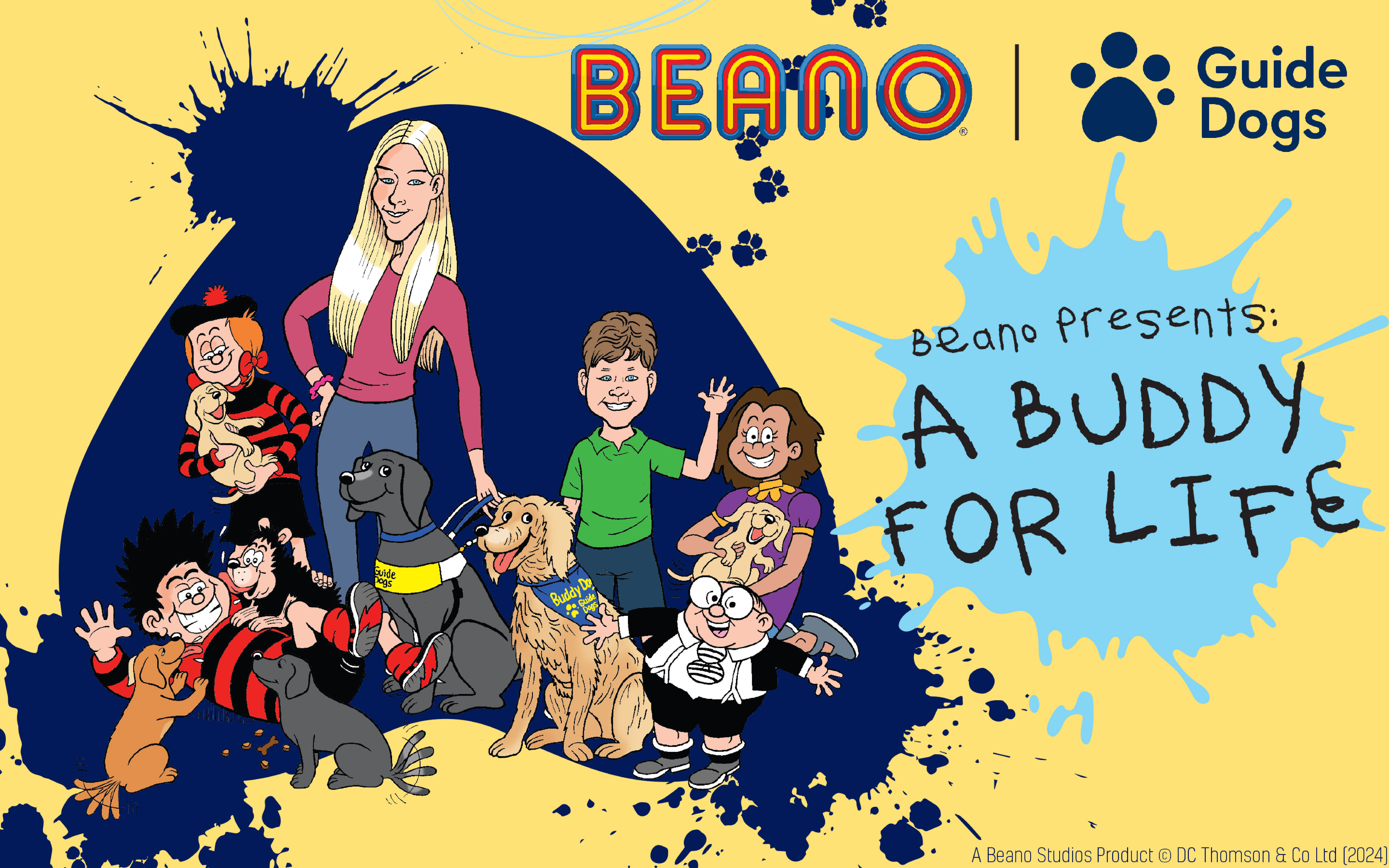 move over, gnasher! the beano launches its first ever comic for visually impaired children