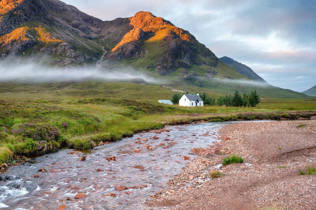 <p>Closely following in second place is Glencoe, with 607,634 posts featuring the hashtag #glencoe. Located within Lochaber Geopark in the Highlands, the deep valley and towering mountains of Glen Coe were formed over millennia of shifting glaciers and volcanic eruptions, making it a perfect destination for explorers.</p>