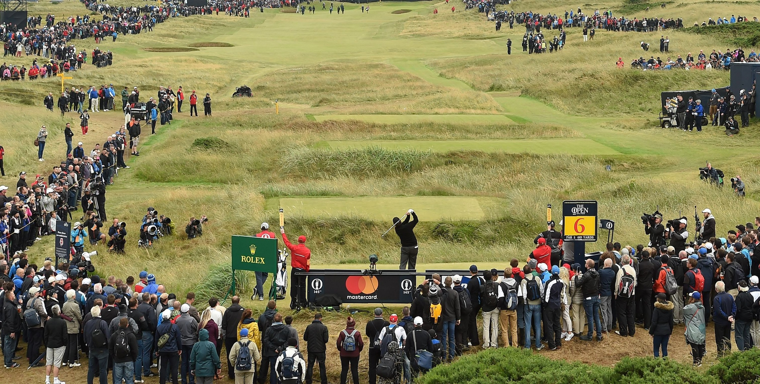 golfin british open suitsii pitkälyöntisiä pelaajia – perinteikäs kilpailu esittelee kisahistorian pisimmän väylän