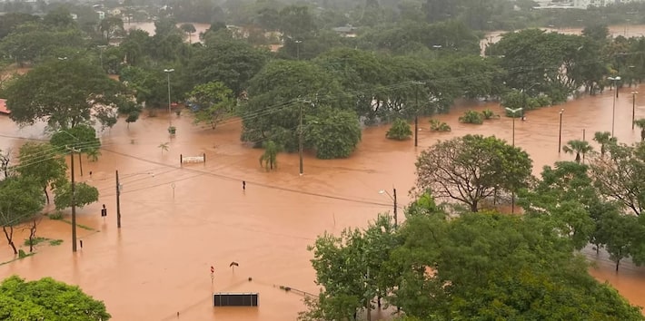 chuva faz rio grande do sul declarar estado de calamidade pública