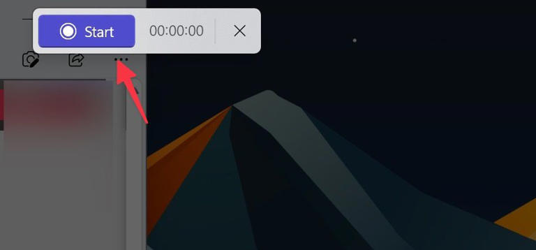 start screen recording on windows