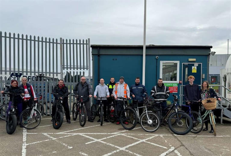 Staff at Greenyard in Lynn have been benefiting from an active travel scheme. Picture: West Norfolk Council