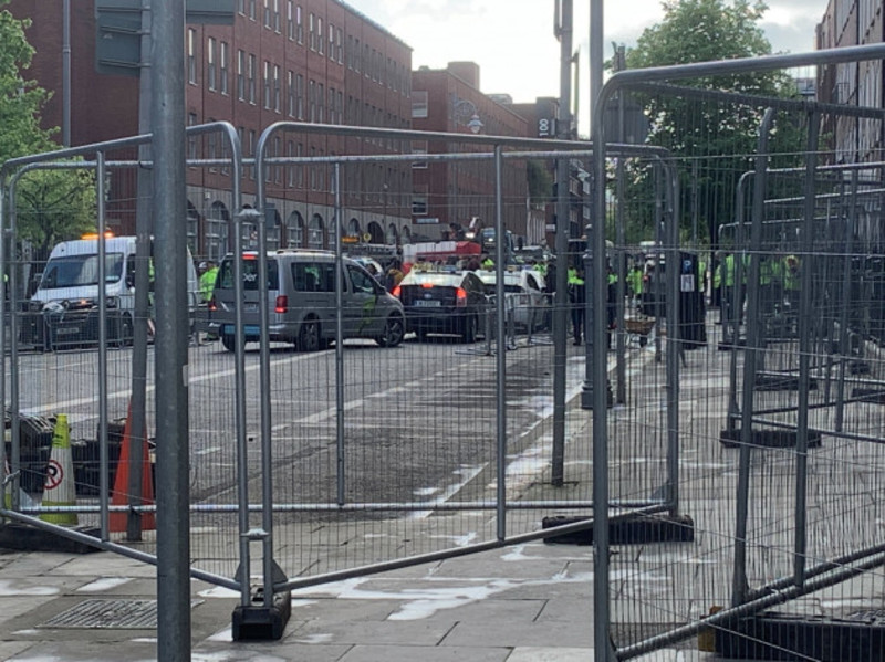 mount street: people moved to citywest and crooksling as fences erected after clearing of tents