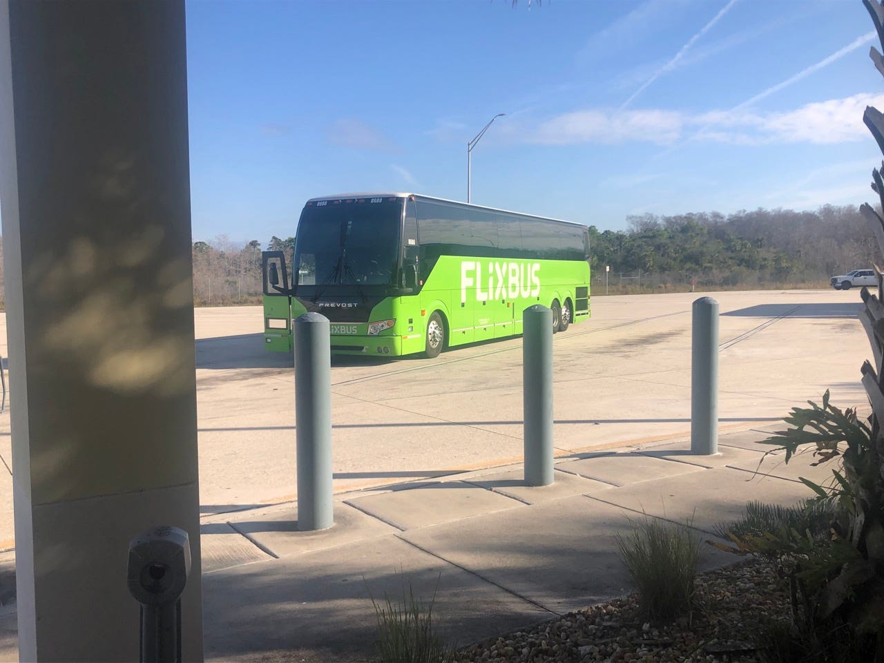 <p>About halfway through the trip, the driver stopped in Alligator Alley, a stretch of highway connecting Naples and Fort Lauderdale.. </p><p>This gave passengers time to use the restroom and get back on the bus before heading to Naples.</p>