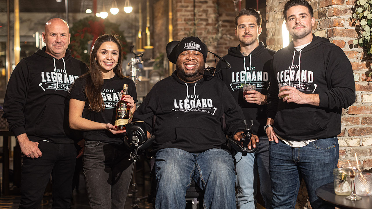 paralyzed former rutgers athlete expands bourbon brand into ny, donates $5.20 of every sale to research
