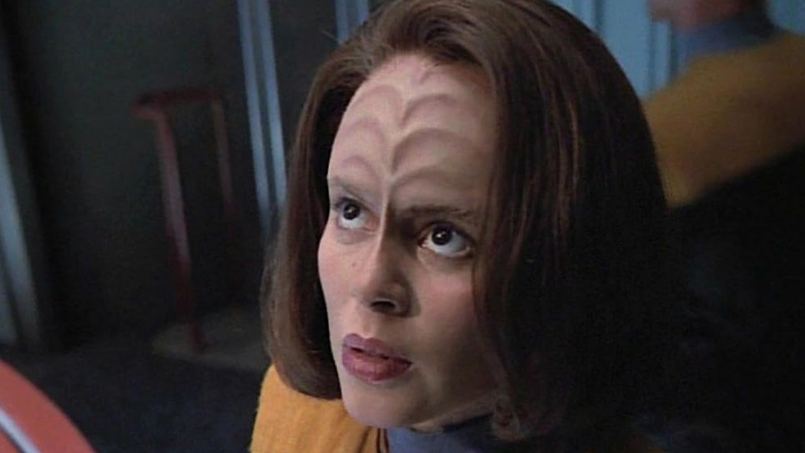 <span>She was just too much of a hothead, and it grated on us. She appeared to be some sort of dubious hybrid of Worf and Tasha, but she failed to leave the same impression.</span>