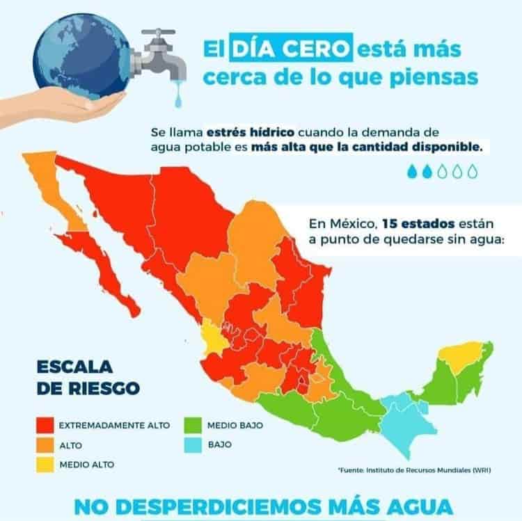 día cero: esta será la primera ciudad de méxico en quedarse sin agua