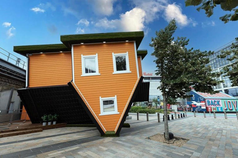Upside Down House attraction opening at Metrocentre in Easter holidays