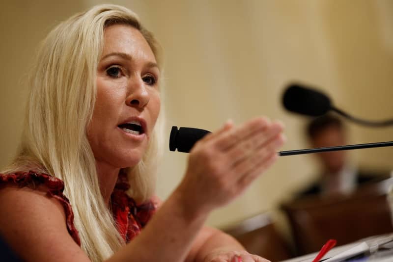 republican congresswoman greene launches effort to oust johnson following passage of ukraine aid