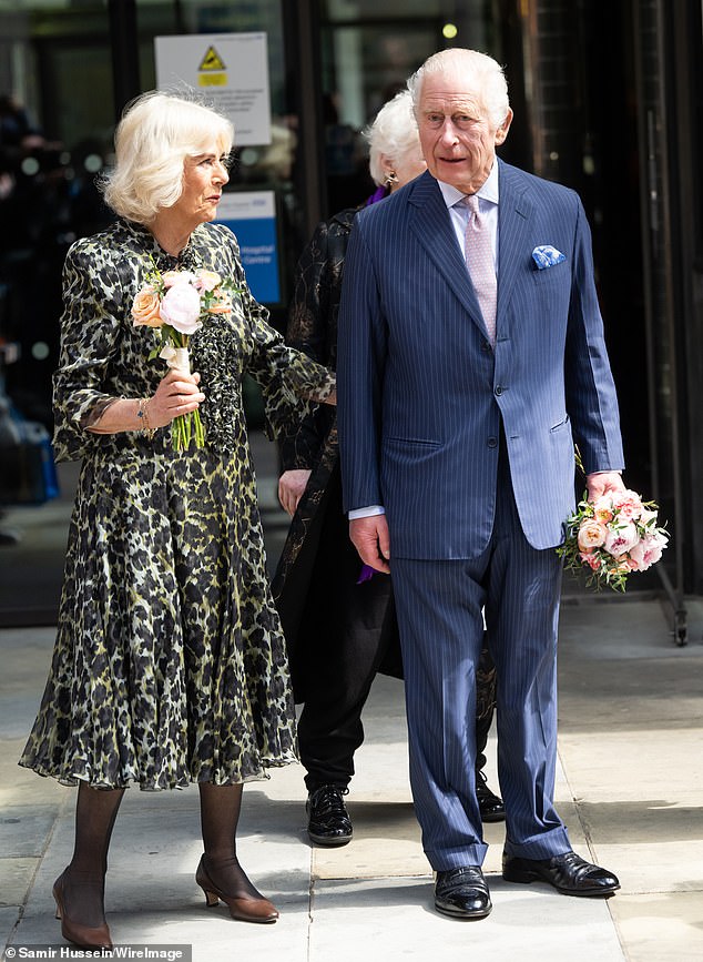 charles is 'thrilled' to return to public engagements, camilla says