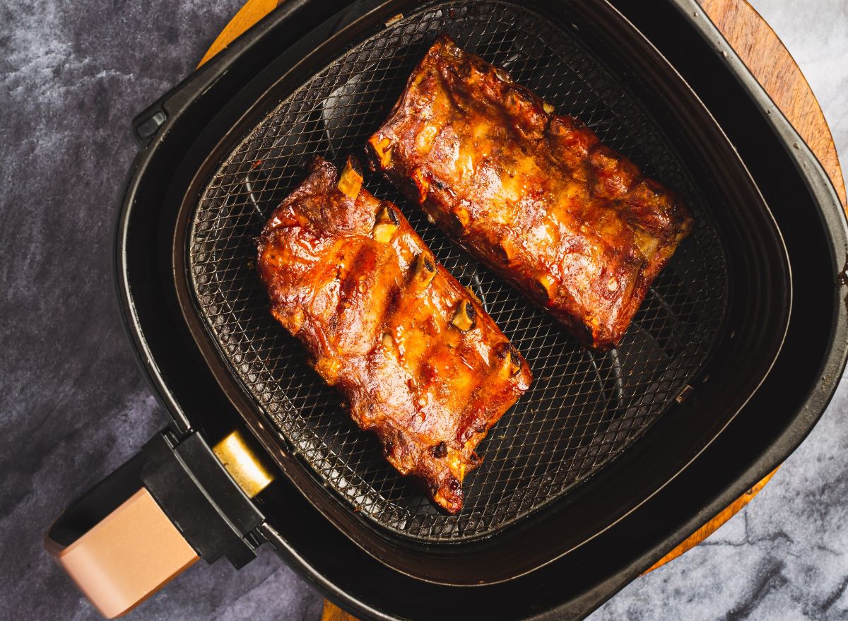 how to, how to make air fryer ribs that fall off the bone