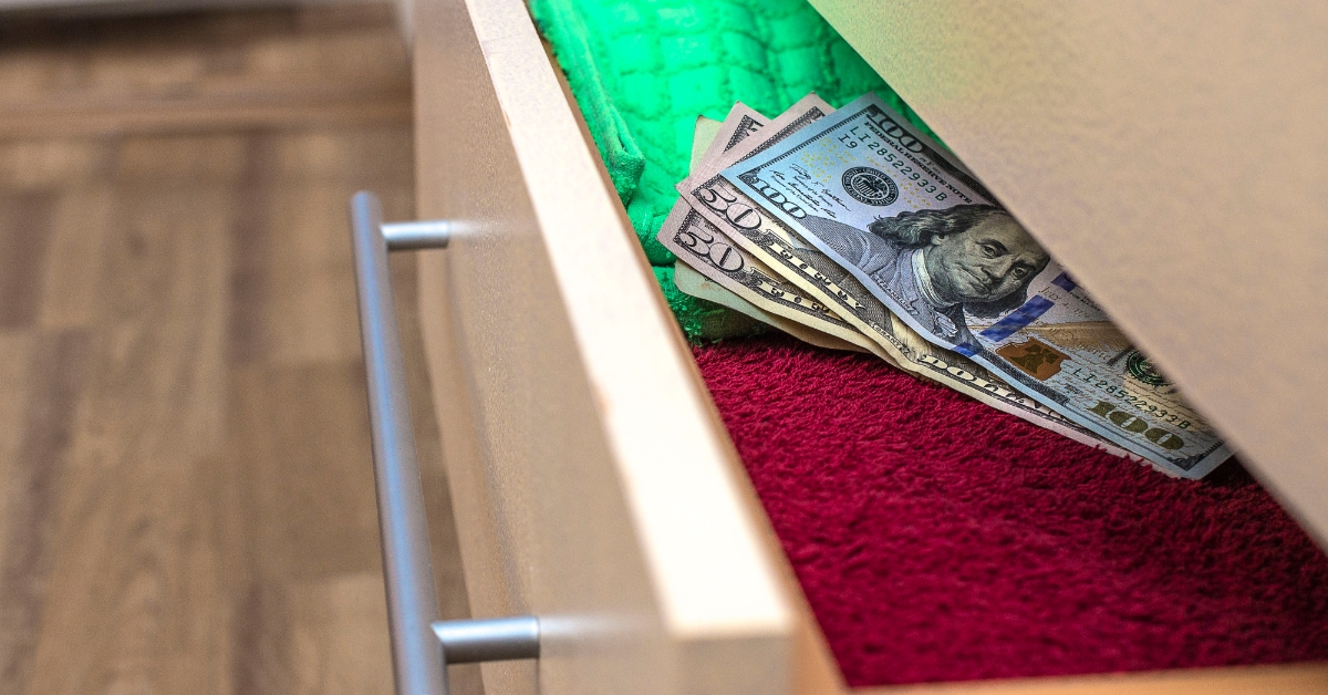 16 Worst Places To Hide Cash in Your Home