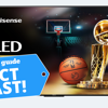 Surprise! Get a $200 NBA gift card with a Hisense Mini-LED TV — just in time for the playoffs<br>