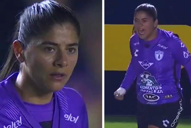 catalina usme marcó increíble joya en méxico: video del gol de la colombiana con el pachuca