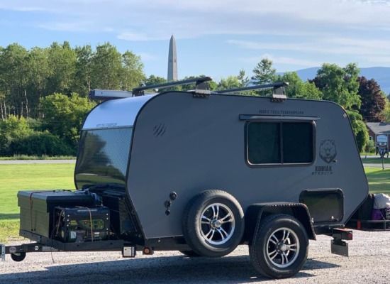 Rustic Trail Teardrop Campers Kodiak Stealth Trailer