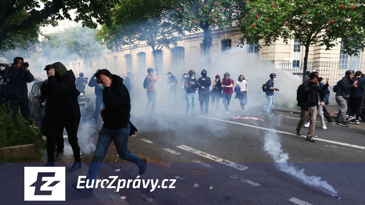evropou prošly prvomájové demonstrace. v německu a francii zasahovala policie