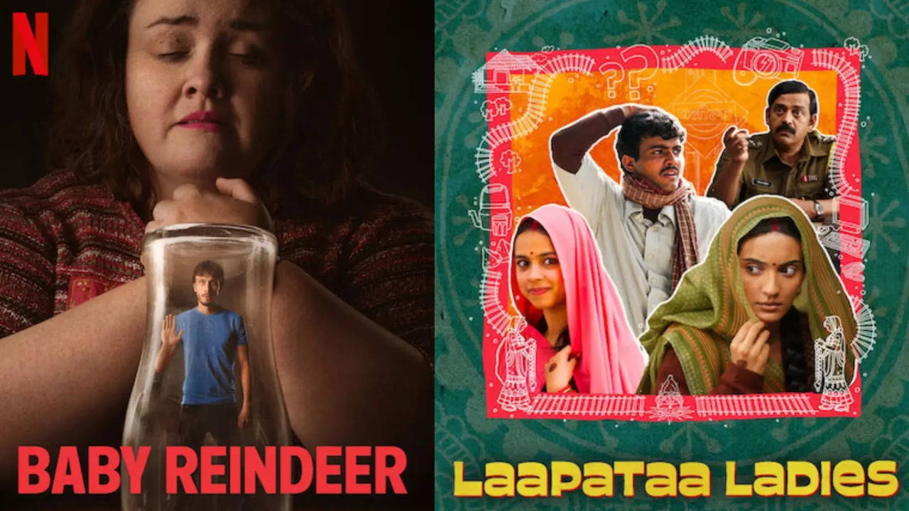 netflix global top 10: baby reindeer leads tv list with 22 million views, laapataa ladies has strong debut