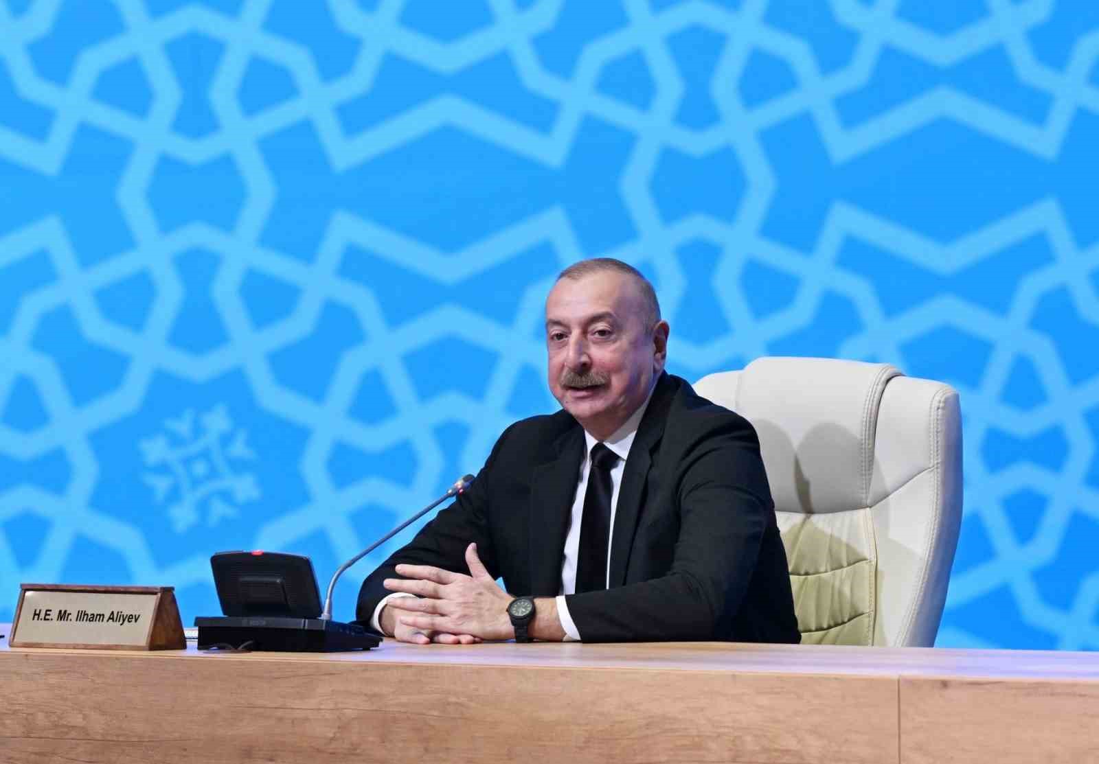 azerbaycan cumhurbaşkanı aliyev: “ermenistan ile barışa doğru ilerliyoruz”