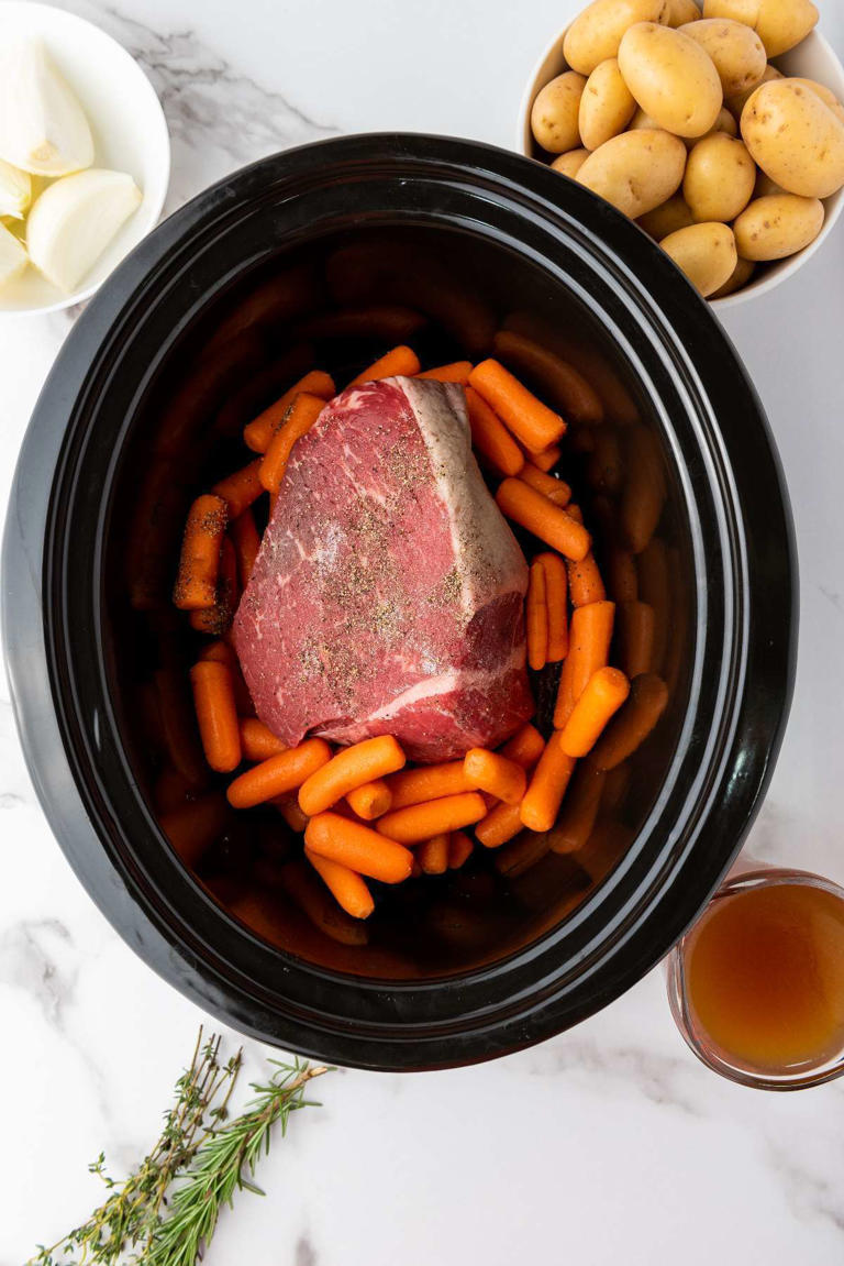 Slow Cooker Rump Roast Recipe