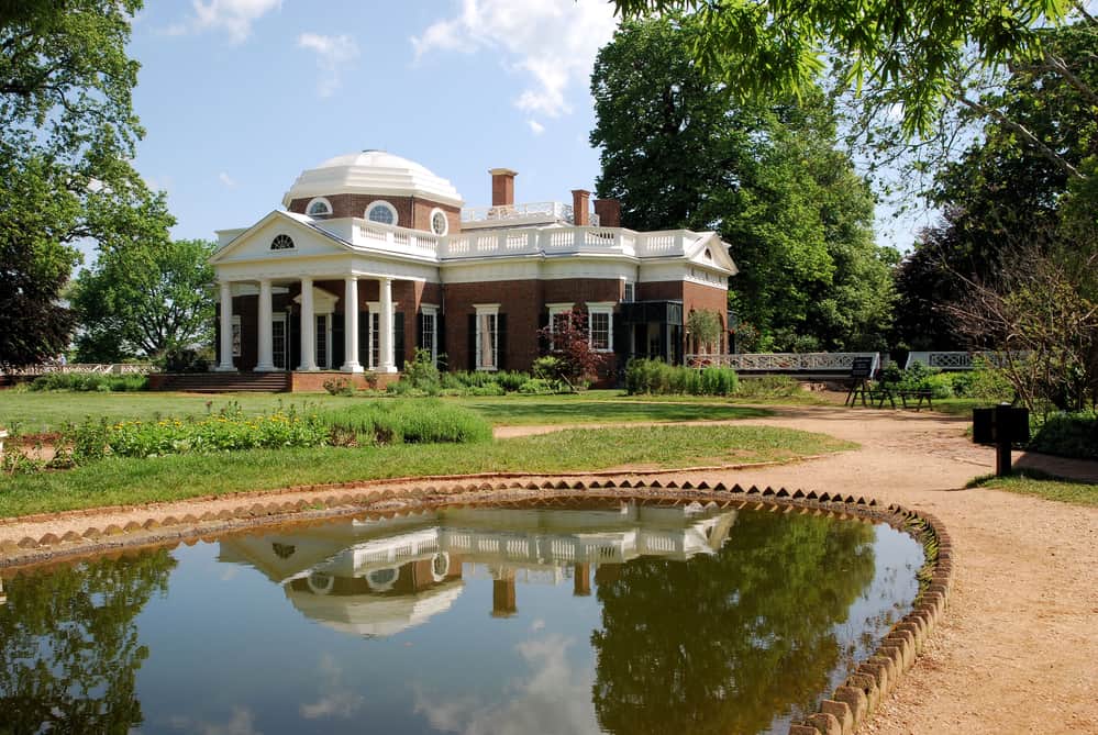 <p>Monticello, Thomas Jefferson’s residence and a UNESCO World Heritage site, draws visitors from around the globe. The house showcases architecture at its finest, and the grounds around the house are a big part of the tour.</p><p>The house is brimming with Jefferson’s possessions, such as his books, furniture, and scientific tools. The garden tour shows how his home was run during that time and talks at length about the enslaved workers.</p>