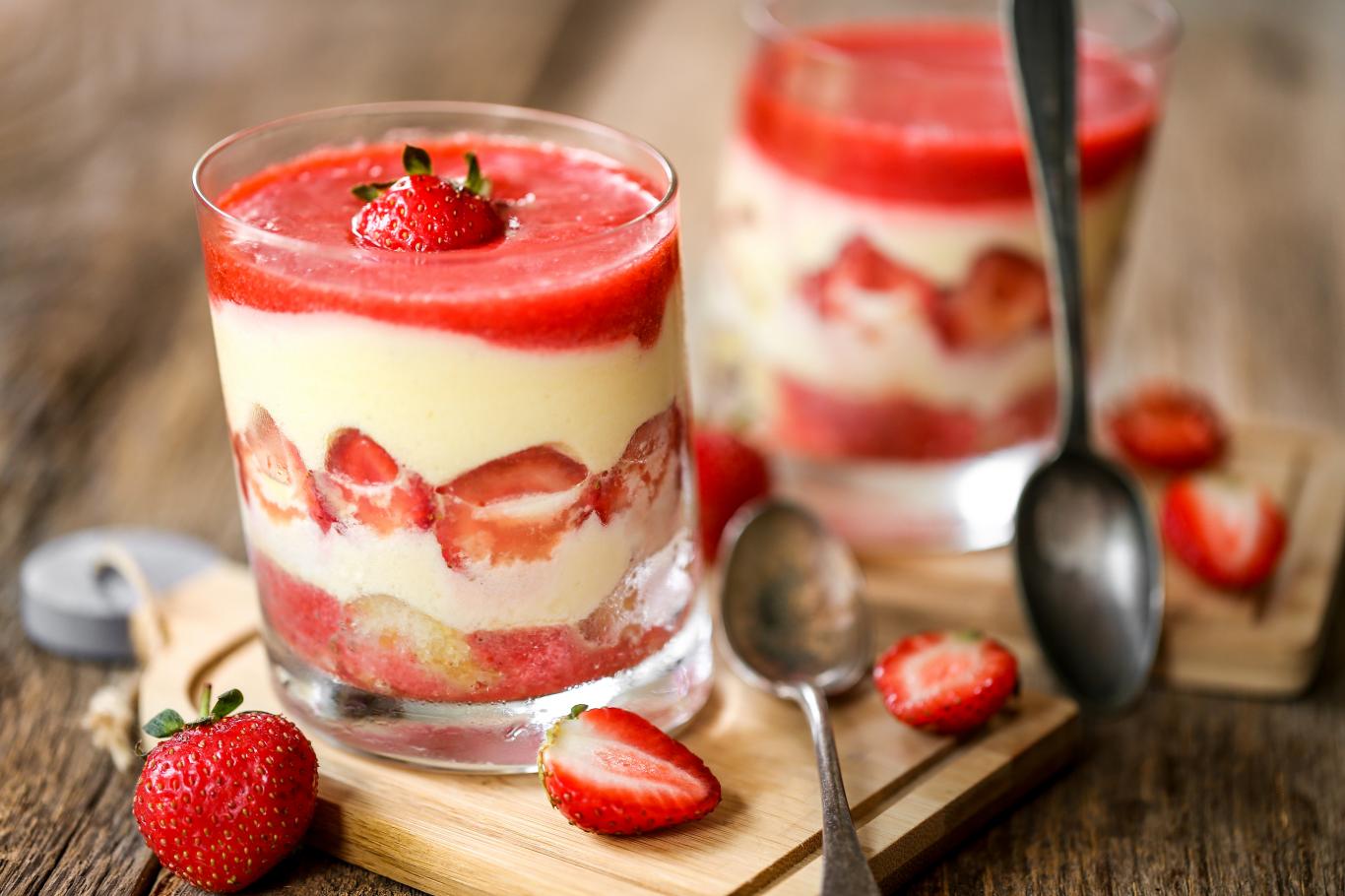 les 10 meilleurs desserts faciles et rapides à faire avec des fraises !