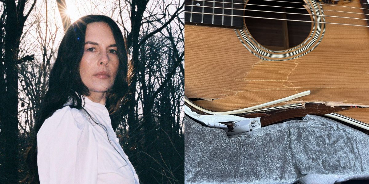 la chanteuse a vu sa guitare spéciale détruite lors d’un vol de delta air lines