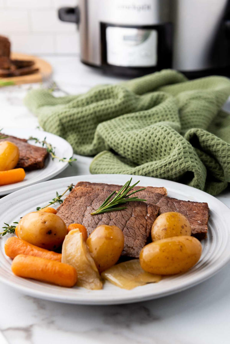 Slow Cooker Rump Roast Recipe