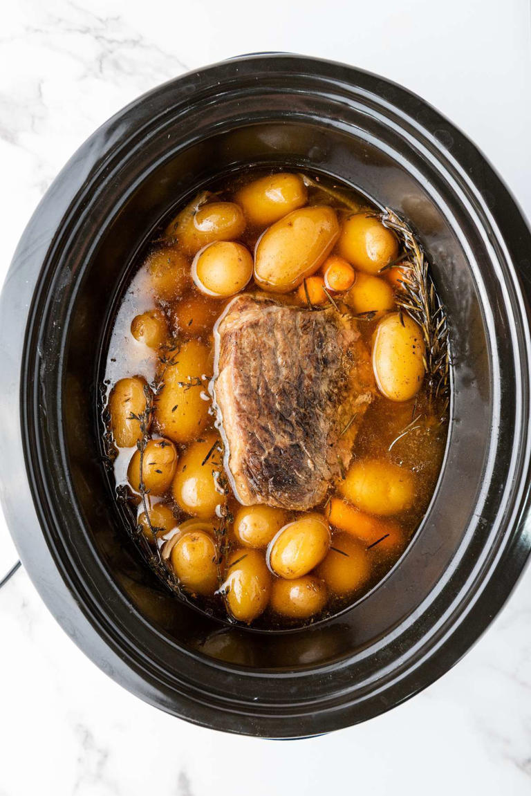 Slow Cooker Rump Roast Recipe