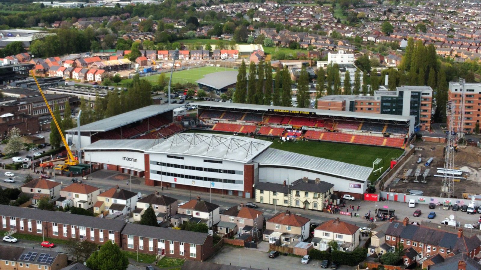 wrexham's hollywood star owners unveil plans to expand ground