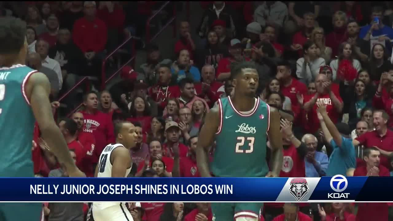 Nelly Junior Joseph Shines In Lobos Victory Over #16 Utah State