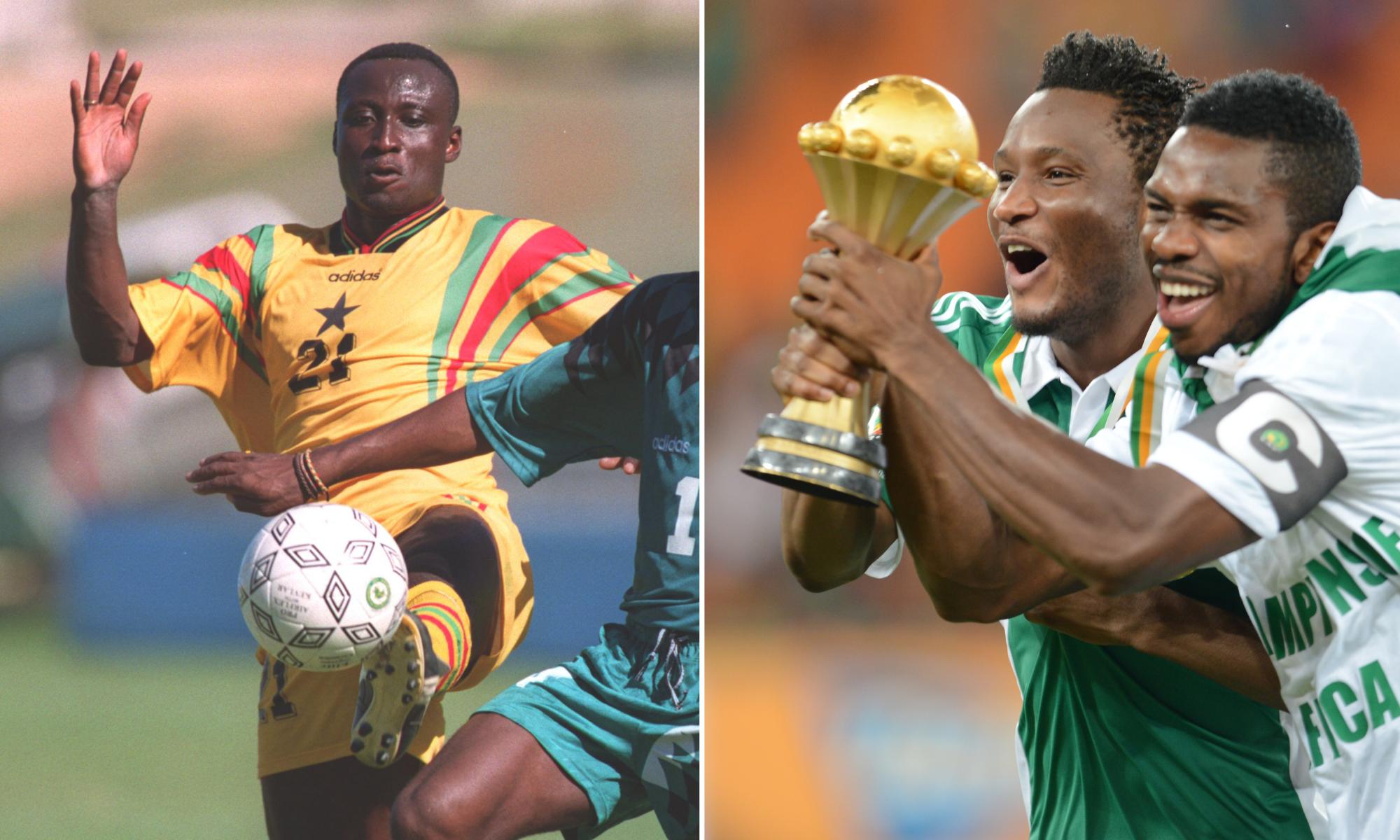 ghana and nigeria are struggling beneath the weight of afcon history