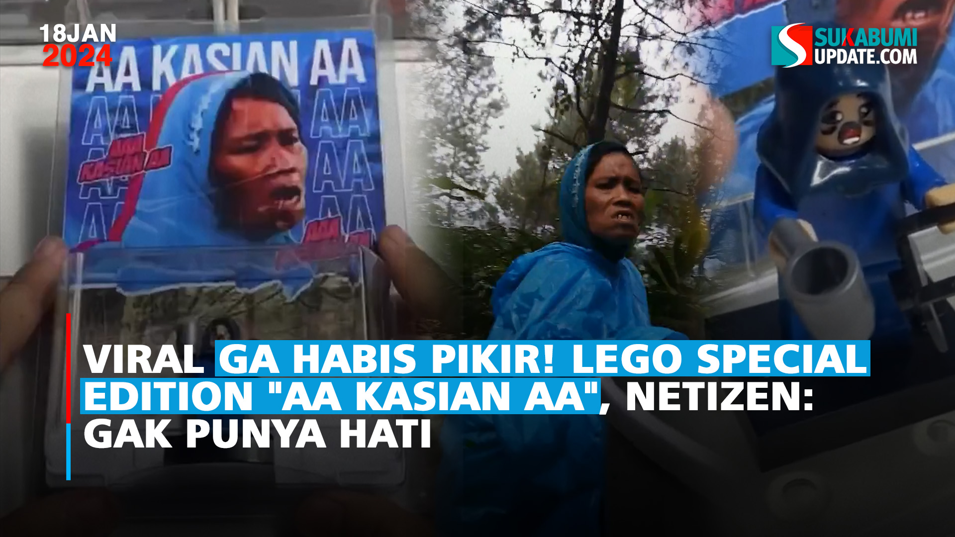 Viral Ga Habis Pikir! Lego Special Edition "Aa Kasian Aa", Netizen: Gak ...