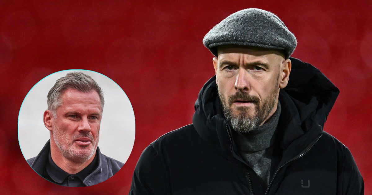 ten hag stooping to hit out at carragher enough to make man utd ‘hearts sink’